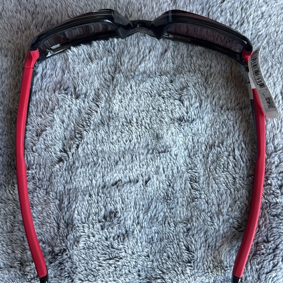 Oakley Chainlink (924710) Polarized 57mm Rectangle Sunglasses in Gray/Red NWT - Picture 7 of 7